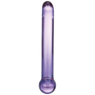 Skleněné dildo Purple G-Spot Tickler - Gläs