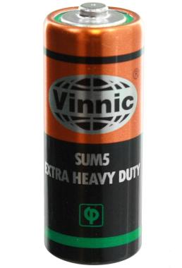 Baterie SUM5 R1 (N) Vinnic - zinko-chloridová